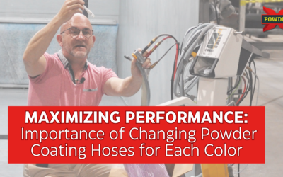 Maximizing Performance: Importance of Changing Powder Coating Hoses for Each Color | Joey Golliver